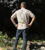 Organic Embroidered Spiritual Yin Yang Shirt - Image 2