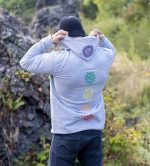 Organic Embroidered Chakra Hoodie - Image 4