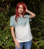 Organic Embroidered Chakra Tie-Dye T-Shirt - Image 6