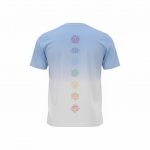 Organic Embroidered Chakra Tie-Dye T-Shirt - Image 4