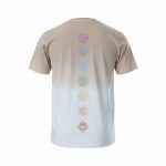 Organic Embroidered Chakra Tie-Dye T-Shirt - Image 2